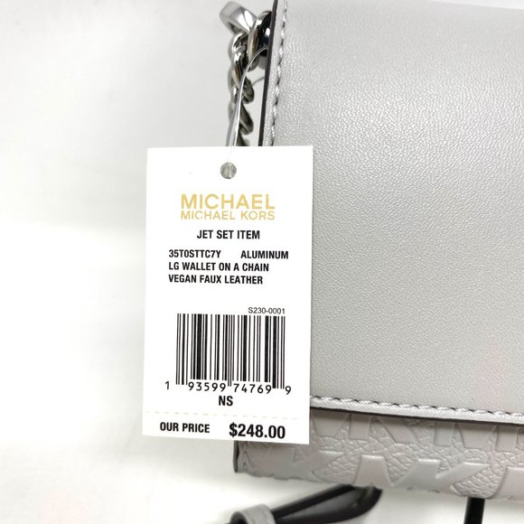 Michael Kors Wallet on a Chain Vegan Faux Leather - Picture 5 of 5
